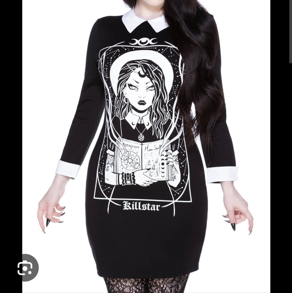 Killstar Dresses & Skirts - Killstar Moonspell Collar Dress